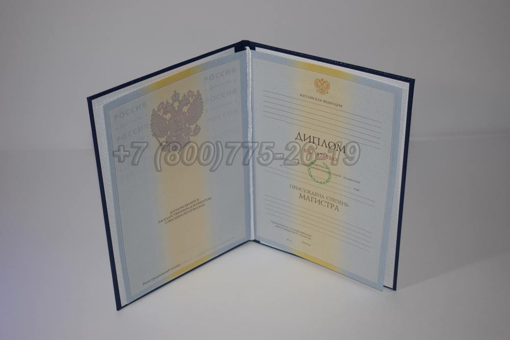 Диплом магистра Гознак 2009-2010 год выпуска г.Барнаул