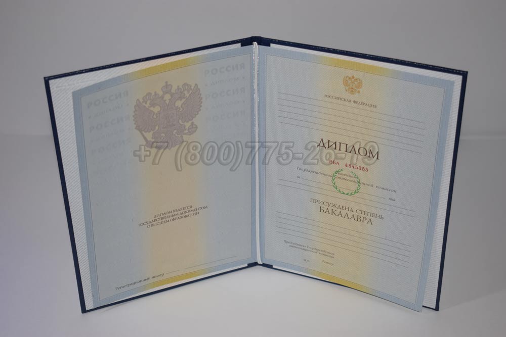 Диплом бакалавра Гознак 2009-2010 год выпуска г.Барнаул