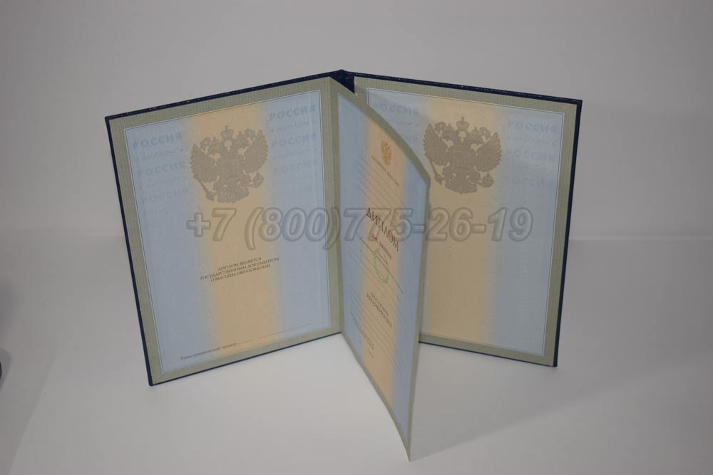 Диплом для иностранных граждан Гознак 1997-2025 год выпуска г.Барнаул