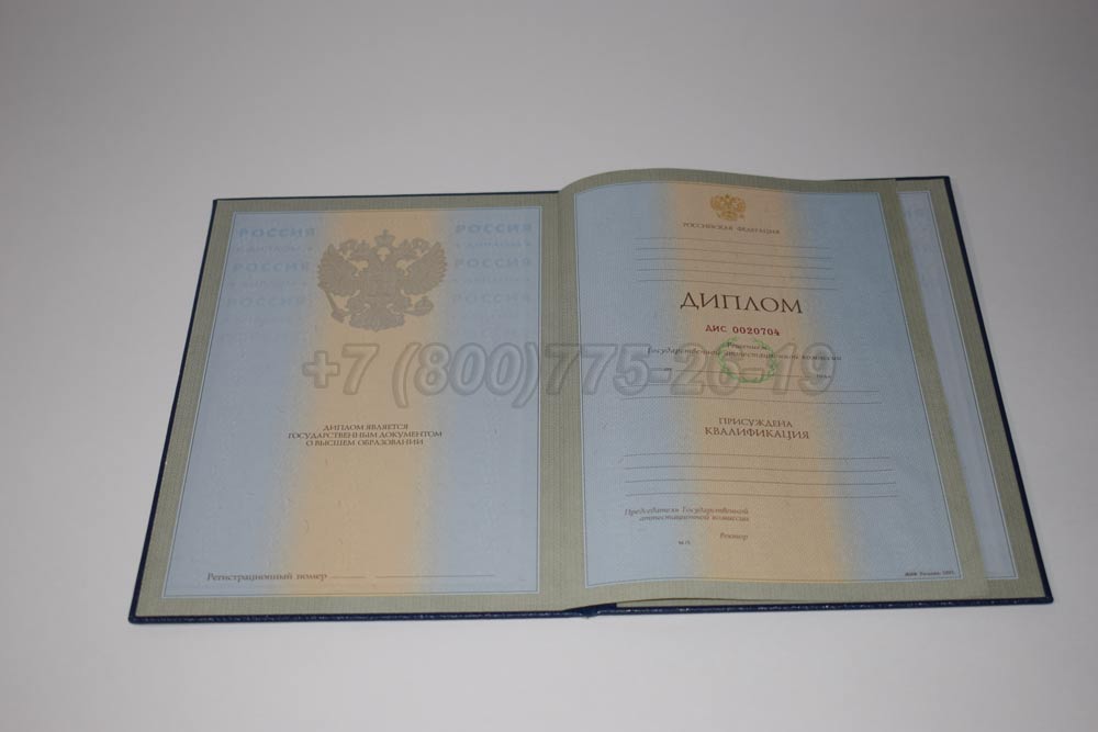 Диплом для иностранных граждан Гознак 1997-2025 год выпуска г.Барнаул
