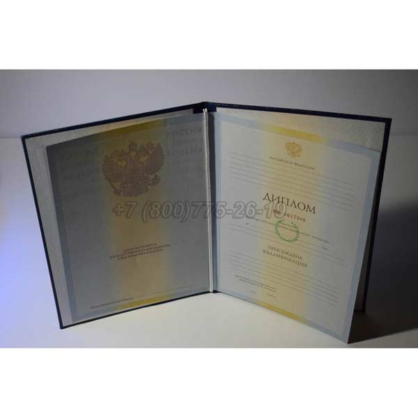 Диплом о высшем образовании 2009-2010 г.в. Барнаул
